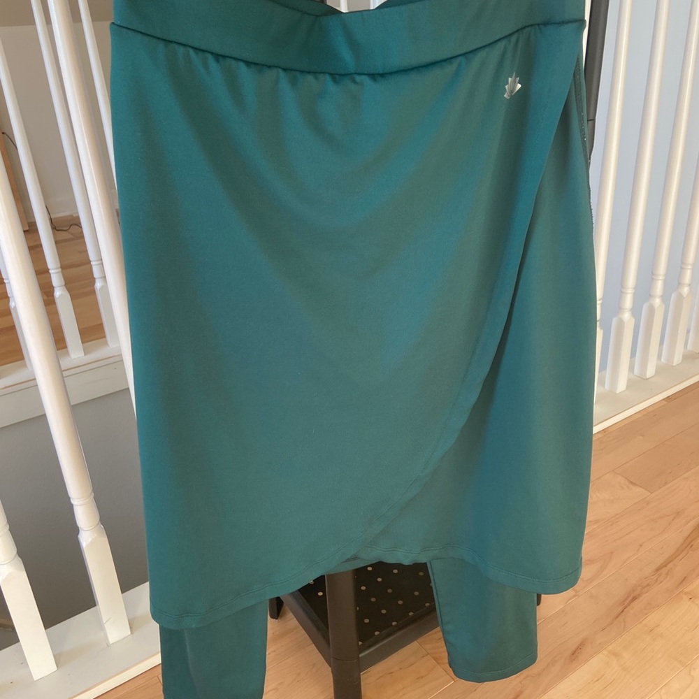 Forest green Snoga Faux Wrap